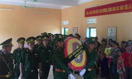 CLIP: Lễ truy điệu Thiếu tá Vi Văn Nhất hy sinh khi truy bắt tội phạm ma túy