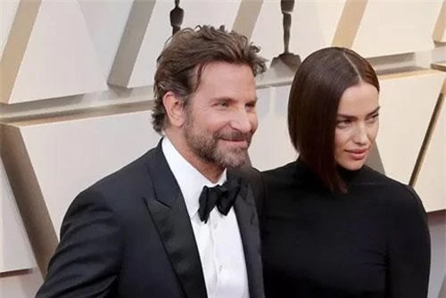 Bradley và Irina tại thảm đỏ lễ trao giải Oscar hồi tháng 2/2019. (Ảnh: Just Jared)