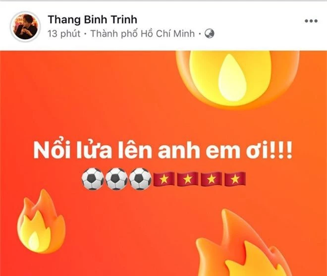 Sao Vbiz vỡ oà khi Văn Đức ghi bàn phút chót, tuyển Việt Nam hạ Thái Lan ngoạn mục vào chung kết Kings Cup - Ảnh 3.