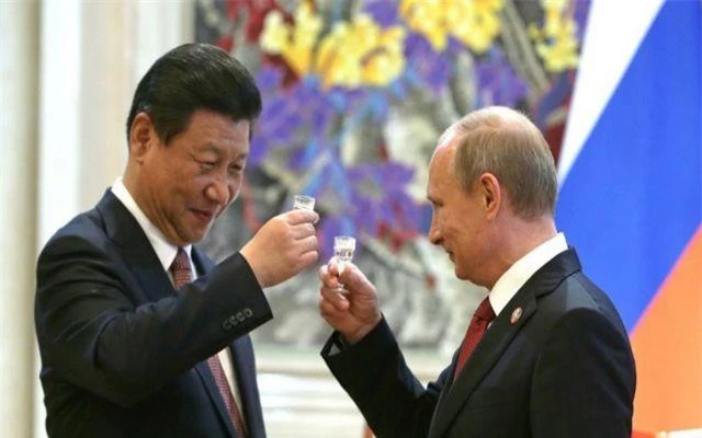 Chủ tịch Trung Quốc Tập Cận Bình và Tổng thống Nga Putin
