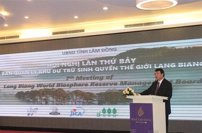 Tiến sĩ Phạm S, Phó chủ tịch UBND tỉnh Lâm Đồng, Trưởng Ban quản lý Khu dự trữ sinh quyển thế giới LangBiang (Ảnh: VH)