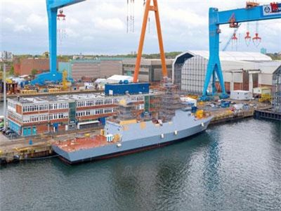 Israel hạ thủy hộ vệ hạm mạnh nhất từ trước tới nay