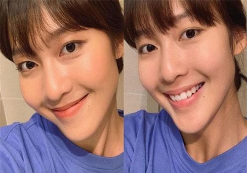 Khả Ngân khoe ảnh đã và chưa make up chứng minh nhan sắc, bạn chấm mấy điểm?