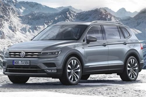 2. Volkswagen Tiguan (doanh số: 35.371 chiếc).