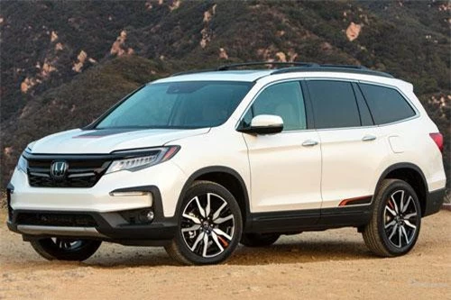 4. Honda Pilot 2019 (giá khởi điểm: 31.450 USD).