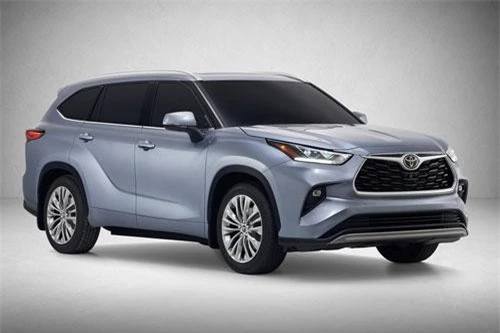 6. Toyota Highlander 2020 (giá chưa công bố).