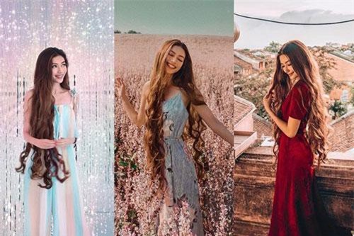 Vẻ đẹp tựa tiên nữ của ‘công chúa tóc mây’ gốc Việt