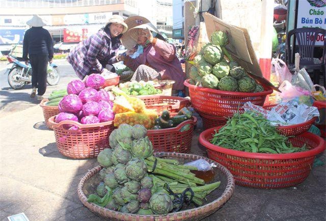 Mưa lớn nhiều ngày, rau củ Đà Lạt đội giá gấp đôi