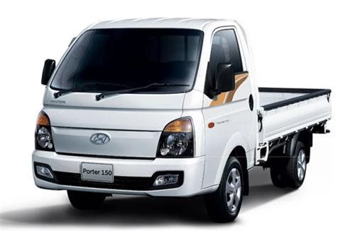 2. Hyundai Porter (doanh số: 43.916 chiếc).