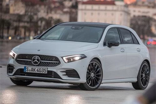 5. Mercedes-Benz A-Class (doanh số: 3.735 chiếc).