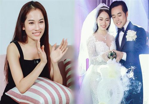 Sara Lưu lần đầu hé lộ bí mật về chiếc váy cưới đính hàng ngàn viên pha lê, ai nghe qua cũng tấm tắc khen Dương Khắc Linh chiều vợ