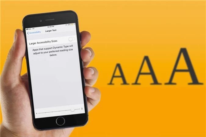 Cách tăng cỡ chữ trên iPhone và iPad để dễ đọc hơn