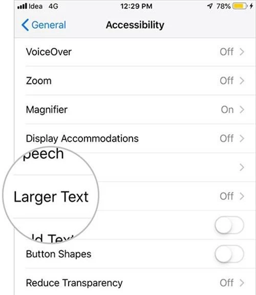 Cách tăng cỡ chữ trên iPhone và iPad để dễ đọc hơn