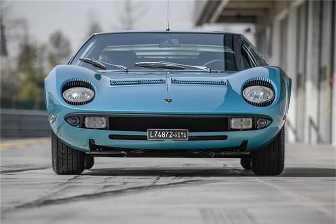 Hồi sinh siêu xe Lamborghini Miura đời 1971 đẹp như mới Hoi sinh sieu xe Lamborghini Miura doi 1971 dep nhu moi