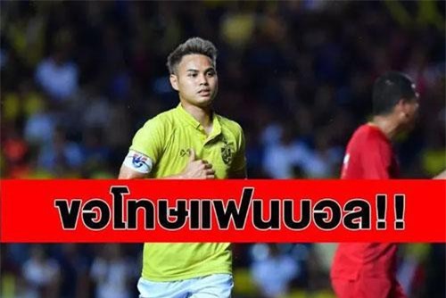 Ngôi sao Thái Lan ám ảnh vì thua tuyển Việt Nam đến mức… mất ngủ