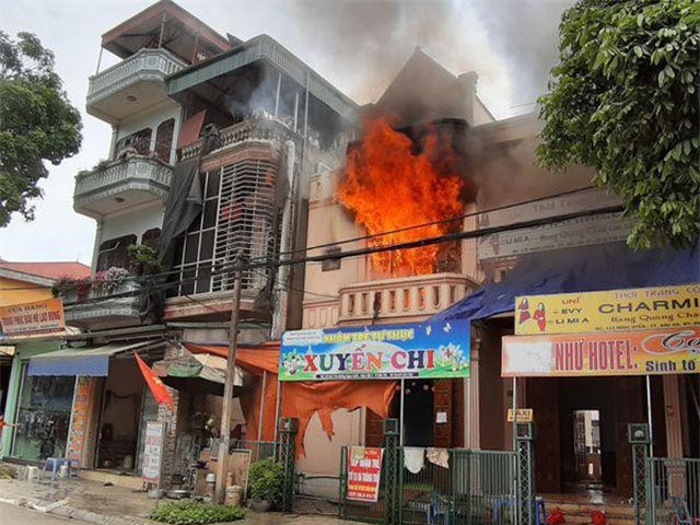 Lào Cai: Cháy lớn ở một cơ sở mầm non tư thục vùng cao Bắc Hà