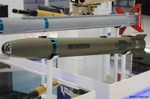 Tên lửa ZT-6 Mokopa phiên bản lắp đầu dẫn laser bán chủ động