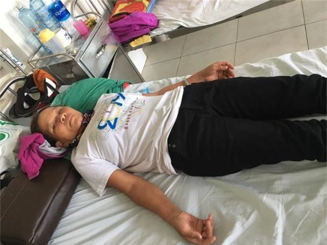 Côn đồ hành hung một phụ nữ ở Quảng Nam