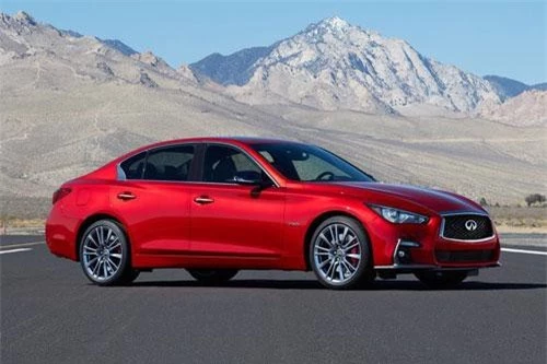 5. Infiniti Q50 2019 (giá khởi điểm: 35.550 USD).