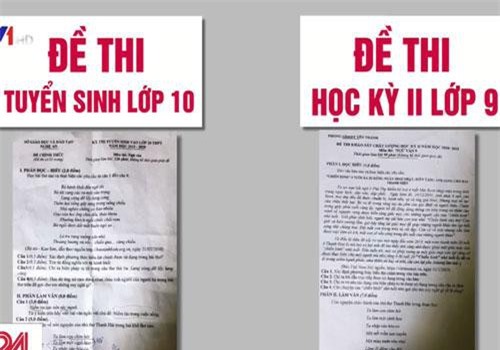 “Không có việc trùng đề thi Ngữ Văn THPT”