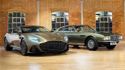Chiêm ngưỡng vẻ đẹp siêu xe Aston Martin DBS Superleggera kỷ niệm bộ phim 007 thứ 6