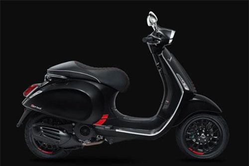Chi tiết Vespa Sprint Carbon 125 ABS giá 76,5 triệu tại Việt Nam