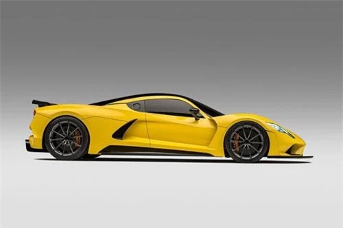 1. Hennessey Venom F5 (vận tốc tối đa: 482 km/h).