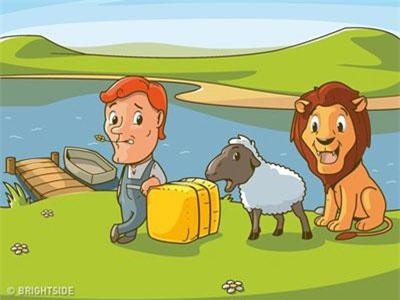 Đáp án câu đố qua sông max khó chỉ 1% người có thể giải được