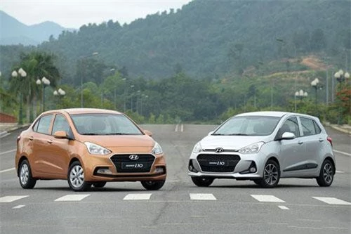 4. Hyundai Grand i10 (doanh số: 1.486 chiếc).