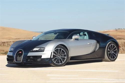 5. Bugatti Veyron Super Sport (vận tốc tối đa: 431 km/h).