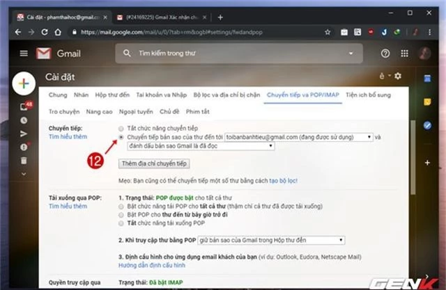 Giải pháp di chuyển toàn bộ mail từ Gmail cũ sang tài khoản mới - Ảnh 15.