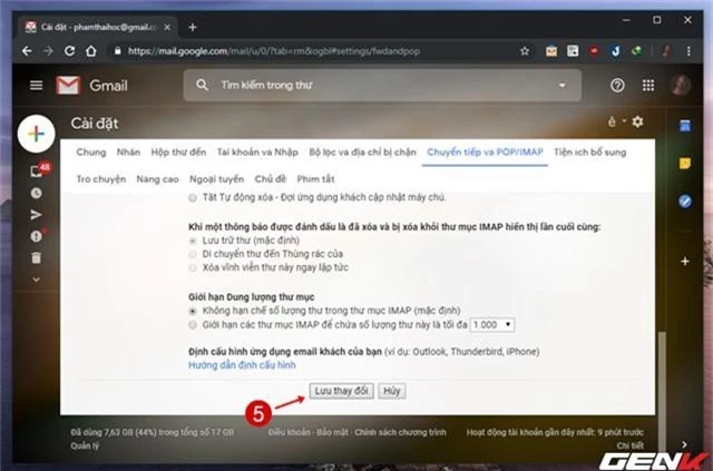 Giải pháp di chuyển toàn bộ mail từ Gmail cũ sang tài khoản mới - Ảnh 6.