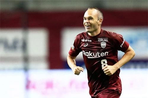 5. Andres Iniesta (Vissel Kobe). Tổng thu nhập: 32,5 USD/năm.