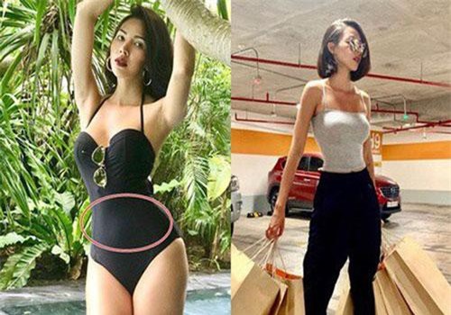 Hậu ghi hình Cuộc đua kì thú 2019, Minh Triệu diện áo tắm tự tin thả dáng nhưng vô tình để lộ dấu hiệu tăng cân thấy rõ