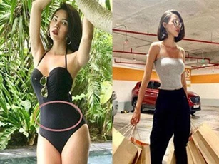 Hậu ghi hình Cuộc đua kì thú 2019, Minh Triệu diện áo tắm tự tin thả dáng nhưng vô tình để lộ dấu hiệu tăng cân thấy rõ