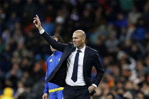 3. Zinedine Zidane (Real Madrid) - 77,6 điểm.