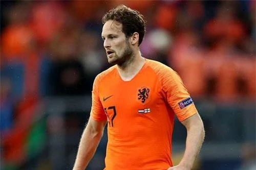 Hậu vệ trái: Daley Blind (Hà Lan). Ảnh: Getty.