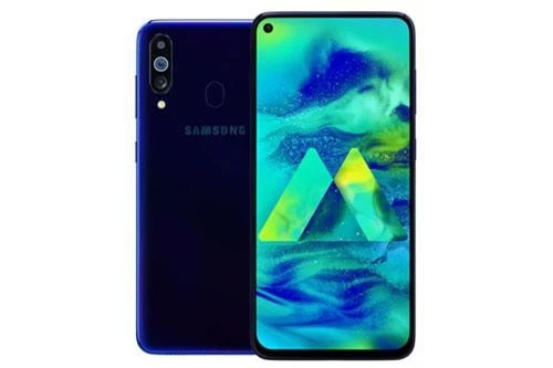 Samsung Galaxy M40 sử dụng vỏ ngoài bằng nhựa nguyên khối. Máy có kích thước 155,3x73,9x7,9 mm, cân nặng 168 g. 