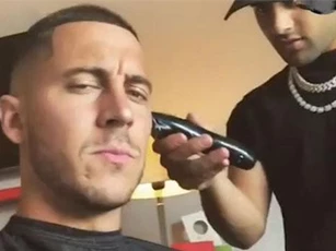 Chịu chơi, Hazard tu sửa sắc đẹp ra mắt Real Madrid