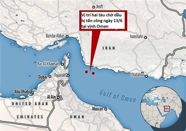 “Tố” Tehran tấn công hai tàu dầu, Mỹ đưa thêm tàu chiến tới gần Iran - 3