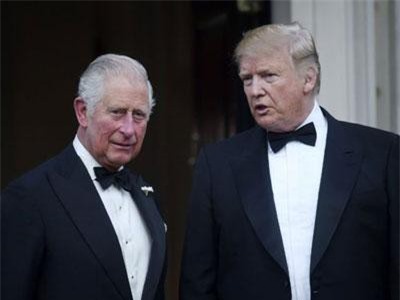 Ông Trump gây “bão mạng” vì mắc lỗi đánh máy tước hiệu Thái tử Anh