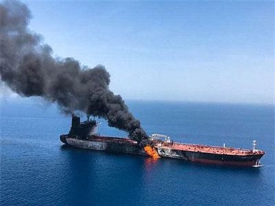 Nga cảnh báo Mỹ về vụ tàu dầu bị tấn công ở vịnh Oman