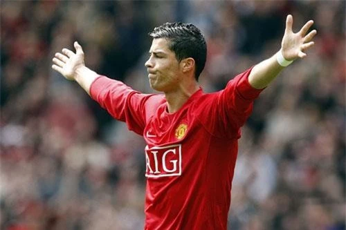 Ronaldo thời còn khoác áo M.U.