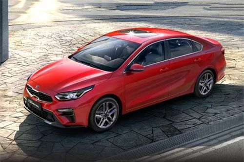 6. Kia Cerato (doanh số: 5.136 chiếc).