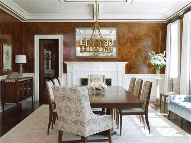 Những thiết kế phòng ăn dành riêng cho những gia đình yêu thích phong cách cổ điển - Ảnh 12.