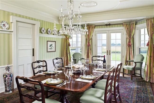 Những thiết kế phòng ăn dành riêng cho những gia đình yêu thích phong cách cổ điển - Ảnh 6.