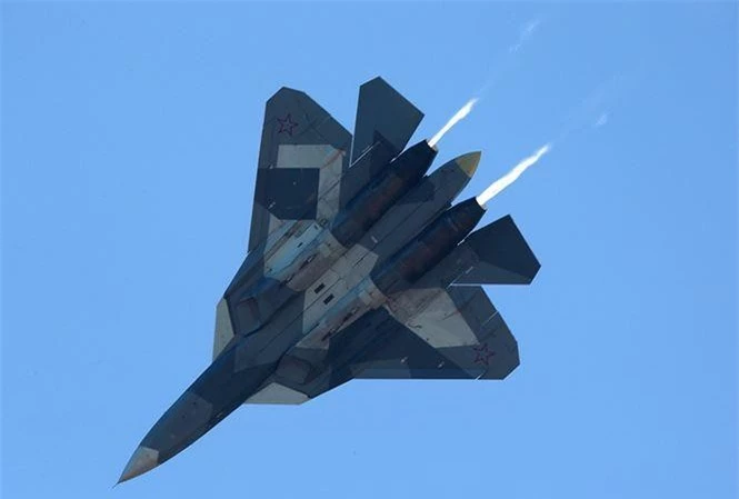 Tiêm kích Su-57.