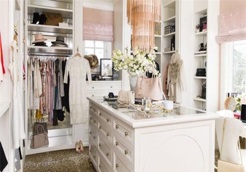 Những gợi ý nhỏ cho phòng thay quần áo sang chảnh hết cỡ