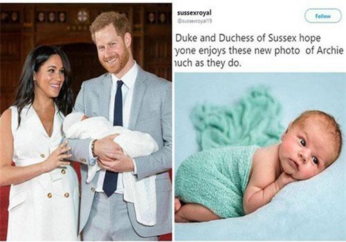 Người hâm mộ phát sốt với hình ảnh mới nhất về con trai đầu lòng của Meghan Markle nhưng khi nhìn kỹ lại ai cũng phải ngã ngửa