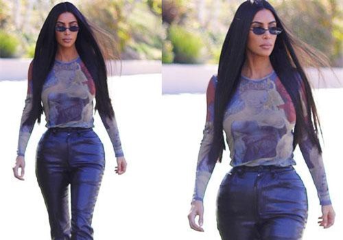 Vòng 3 ngoại cỡ của Kim Kardashian lại gây tranh cãi: Body đồng hồ cát tiêu chuẩn hay càng nhìn càng dị?